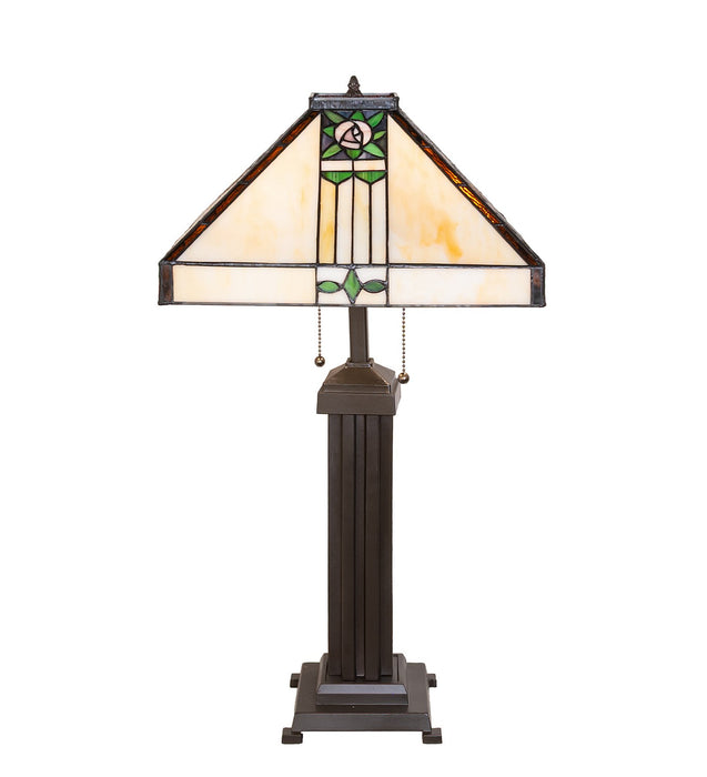 Meyda Tiffany 286706 Two Light Table Lamp