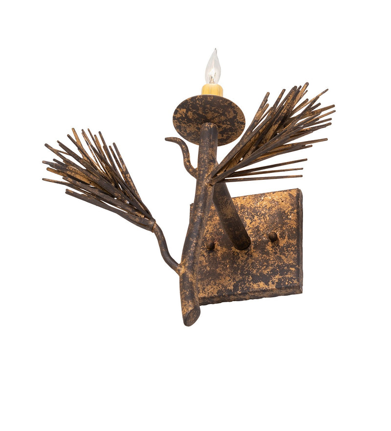 Meyda Tiffany 287563 LED Wall Sconce, Old Gold