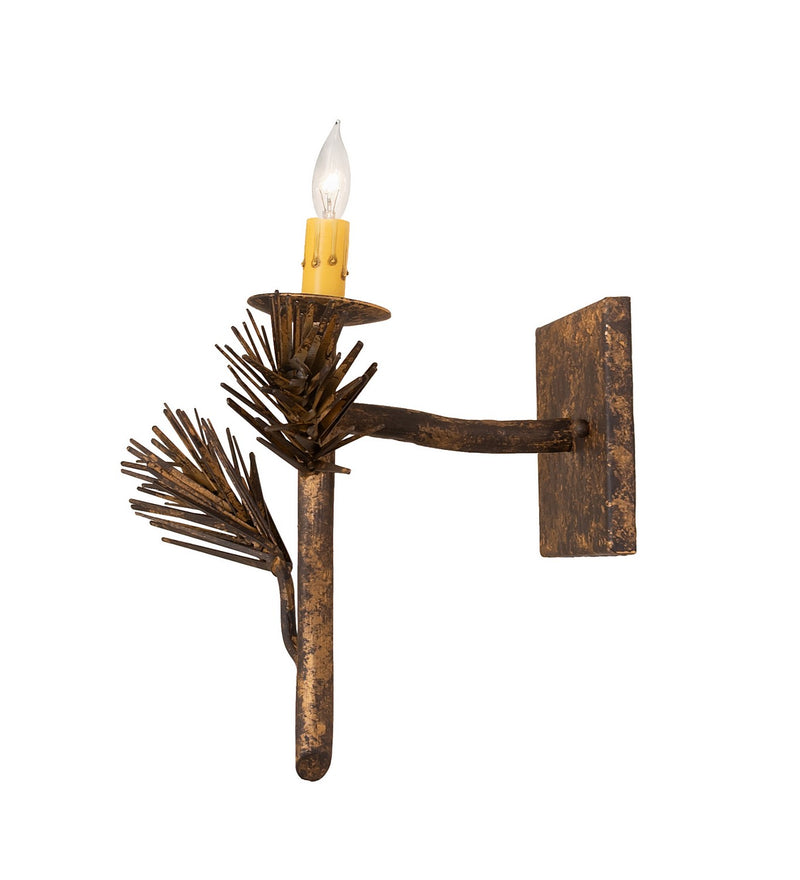 Meyda Tiffany 287563 LED Wall Sconce, Old Gold