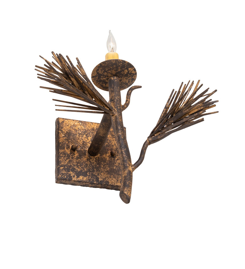 Meyda Tiffany 287564 LED Wall Sconce, Old Gold