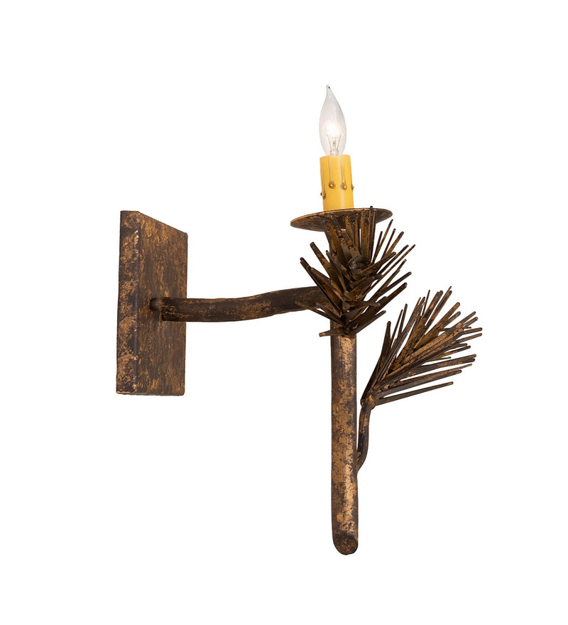 Meyda Tiffany 287564 LED Wall Sconce, Old Gold