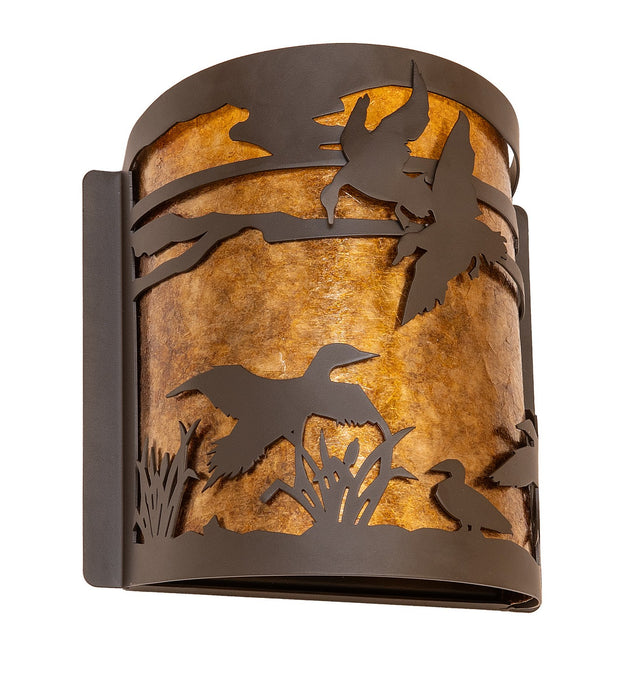 Meyda Tiffany 287736 One Light Wall Sconce, Oil Rubbed Bronze