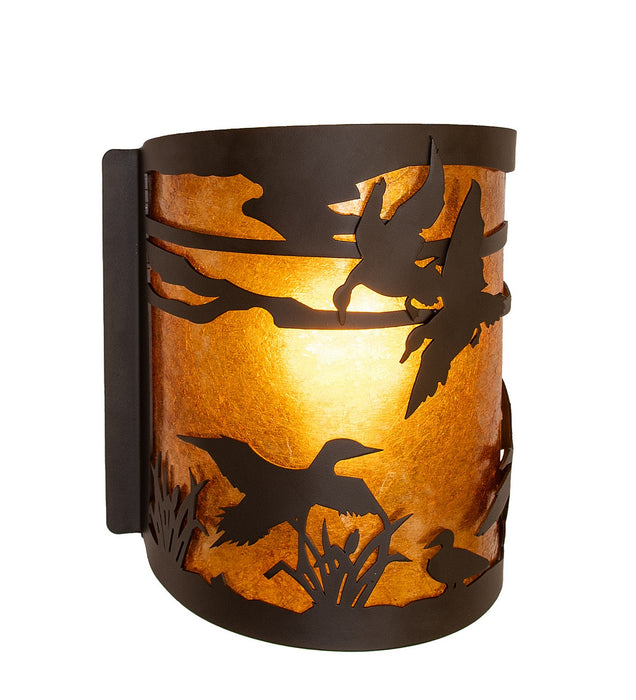 Meyda Tiffany 287736 One Light Wall Sconce, Oil Rubbed Bronze