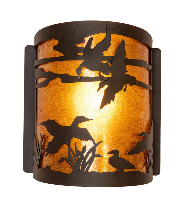 Meyda Tiffany 287736 One Light Wall Sconce, Oil Rubbed Bronze