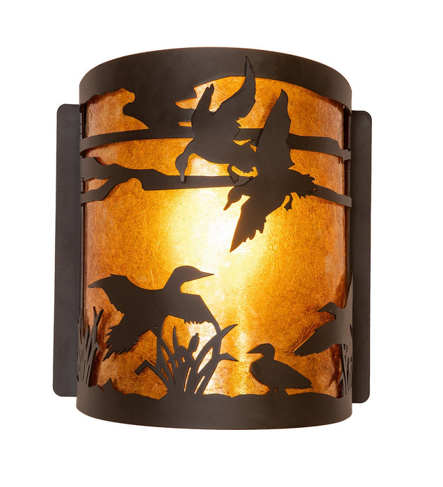 Meyda Tiffany 287736 One Light Wall Sconce, Oil Rubbed Bronze
