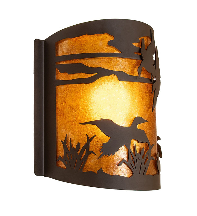 Meyda Tiffany 287736 One Light Wall Sconce, Oil Rubbed Bronze
