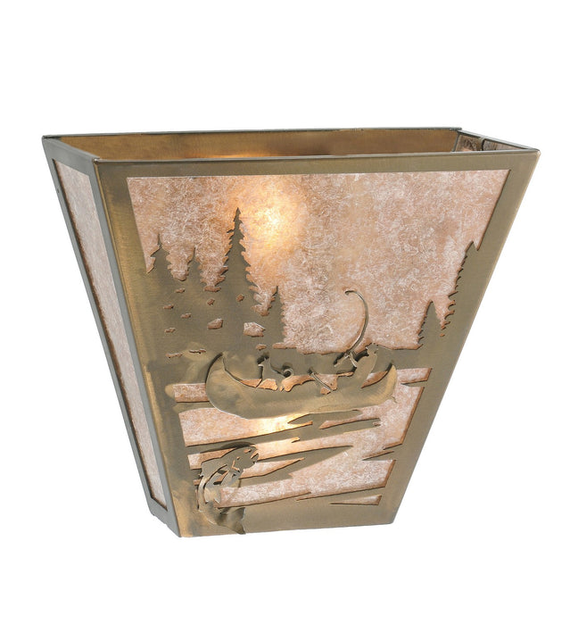 Meyda Tiffany 287894 Two Light Wall Sconce, Antique Copper