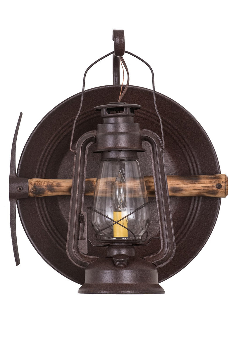 Meyda Tiffany 288033 One Light Wall Sconce, Distressed Rust