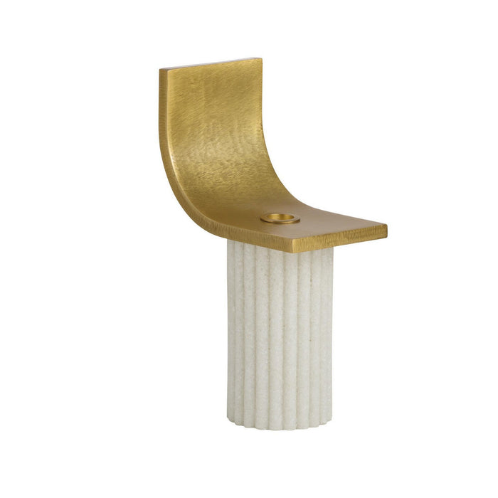 Arteriors ACC03 Candleholders, Set of 2, Ivory