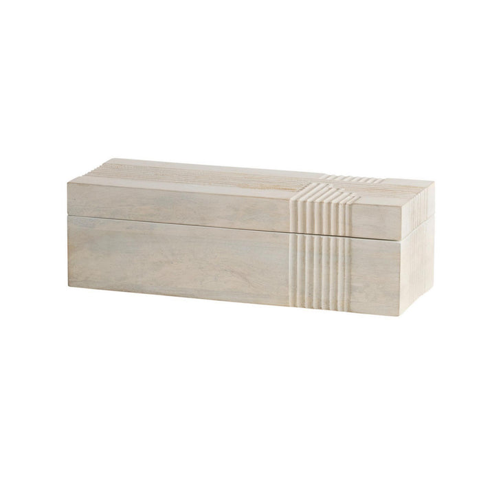 Arteriors ARI23 Boxes, Set of 2, Whitewash
