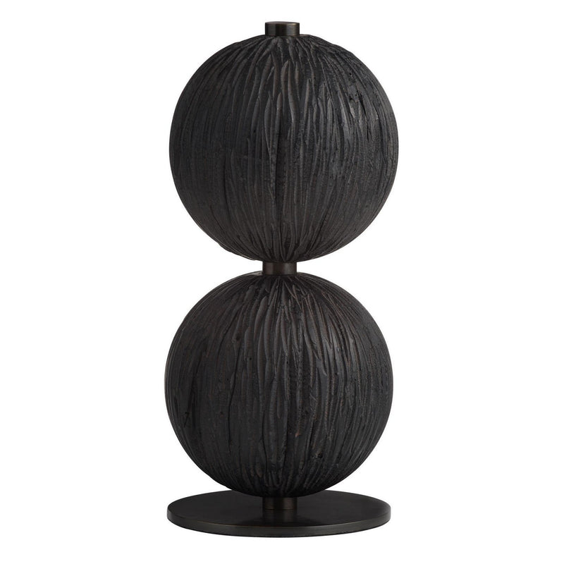 Arteriors ASC33 Sculptures, Set of 3, Ebony