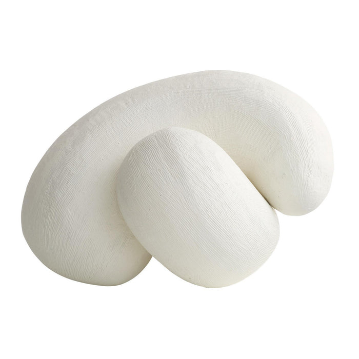 Arteriors ASC35 Sculptures, Set of 2, White