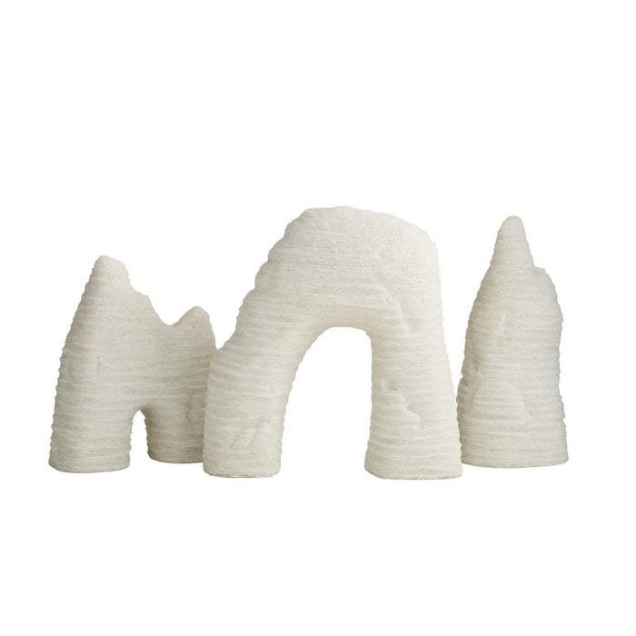 Arteriors ASC36 Sculptures, Set of 3, Ivory