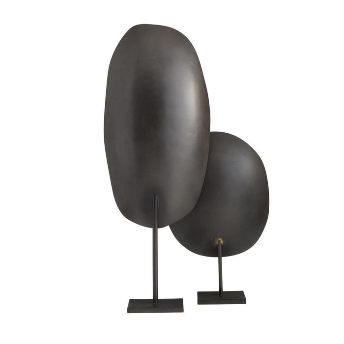 Arteriors ASI11 Sculptures, Set of 2, Natural Iron
