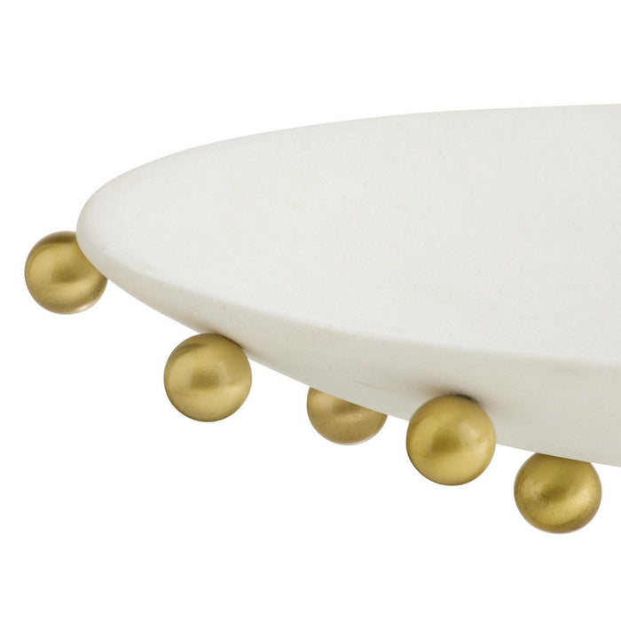 Arteriors ATC10 Centerpiece, Ivory
