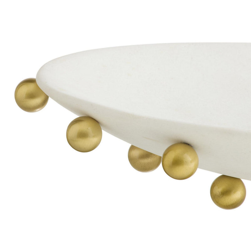Arteriors ATC10 Centerpiece, Ivory