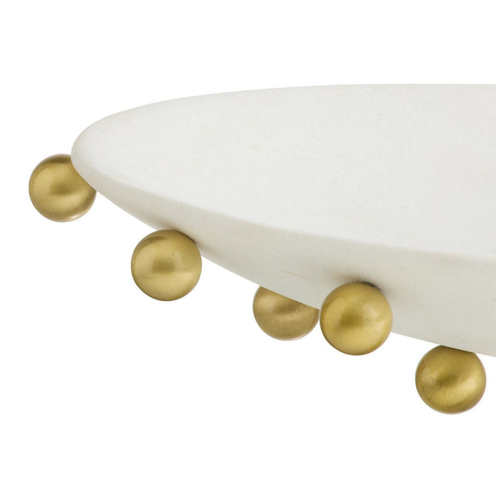 Arteriors ATC10 Centerpiece, Ivory