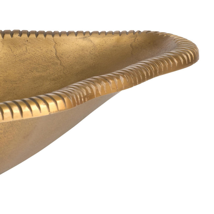 Arteriors ATI09 Centerpiece, Antique Brass