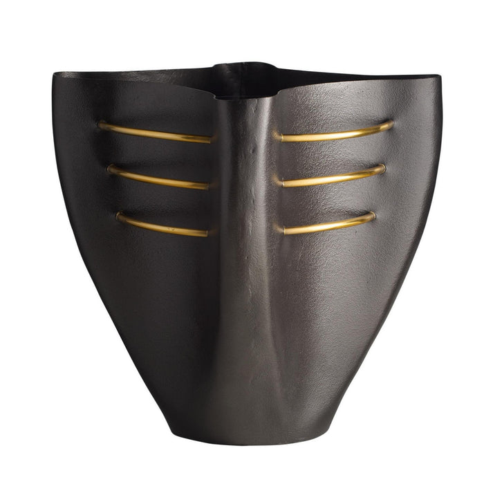 Arteriors AVI07 Vase, Blackened