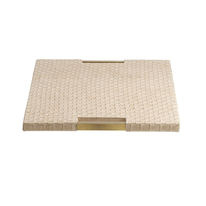 Arteriors AYI13 Tray, Taupe