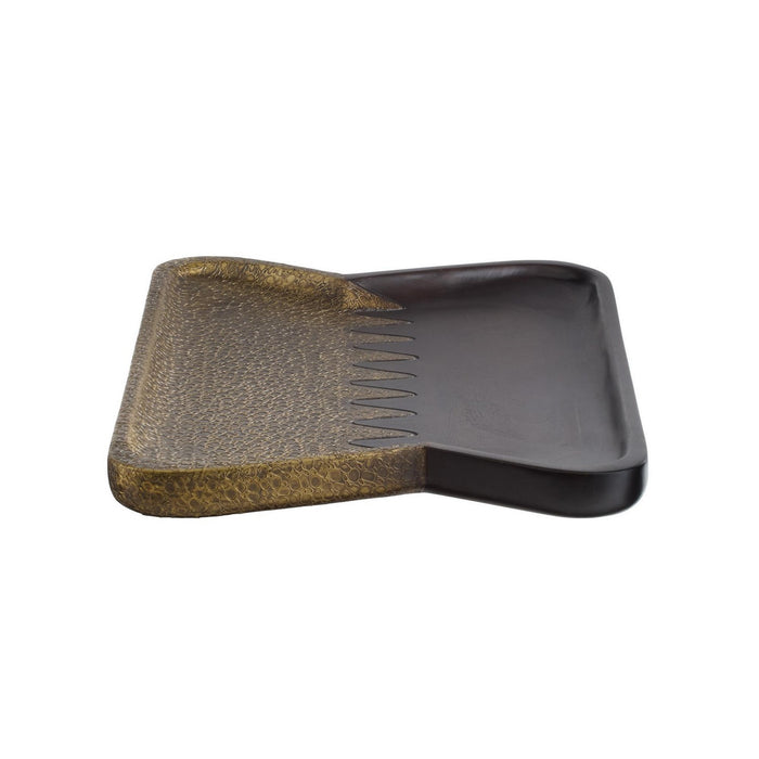 Arteriors AYI15 Tray, Antique Brass