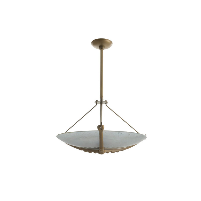 Arteriors DFI08 Three Light Semi-Flush Mount, Frosted