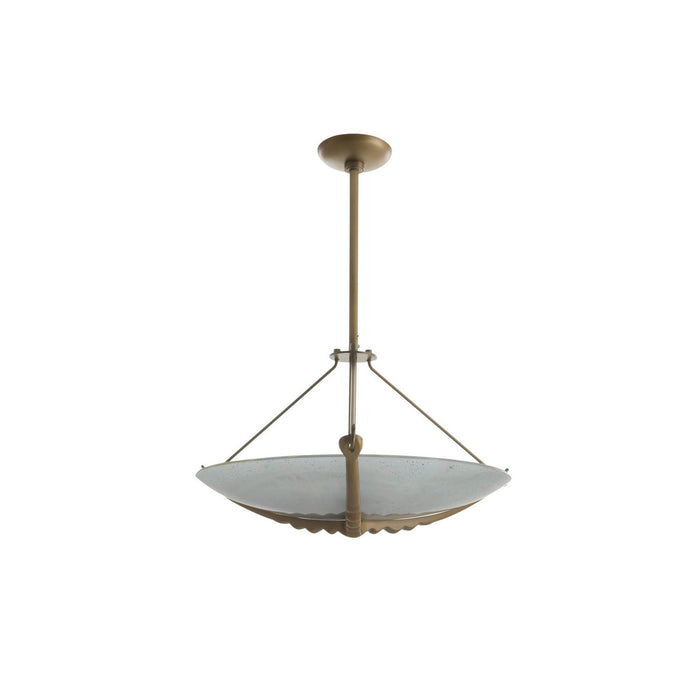 Arteriors DFI08 Three Light Semi-Flush Mount, Frosted