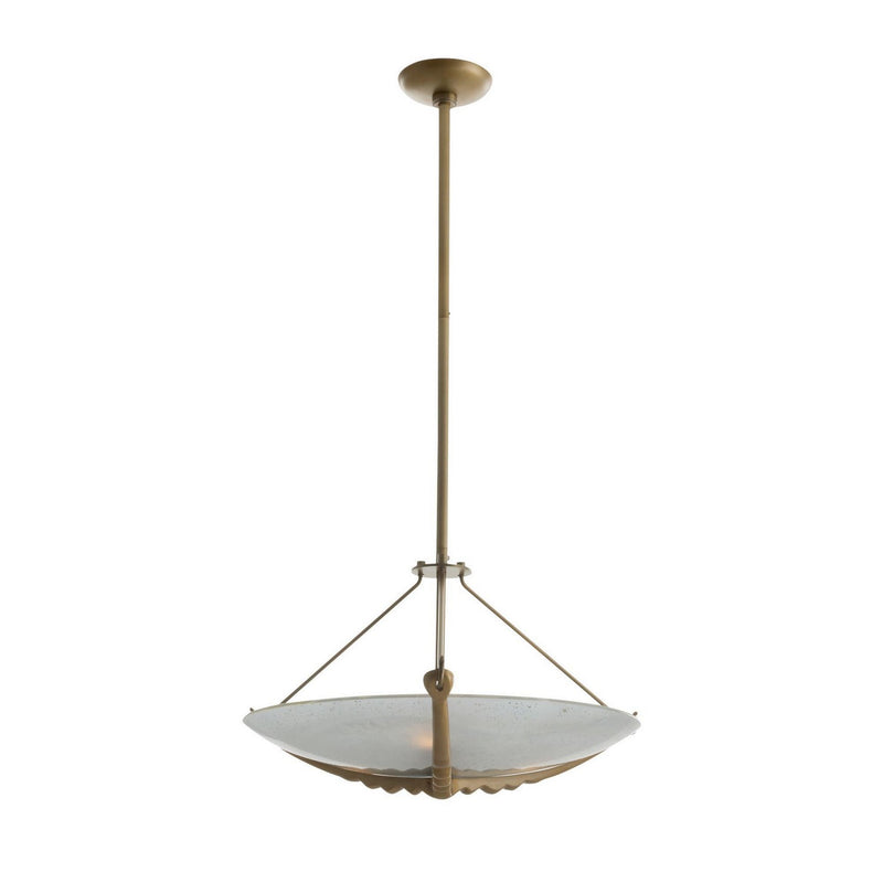 Arteriors DFI08 Three Light Semi-Flush Mount, Frosted