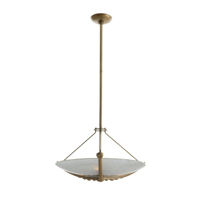 Arteriors DFI08 Three Light Semi-Flush Mount, Frosted