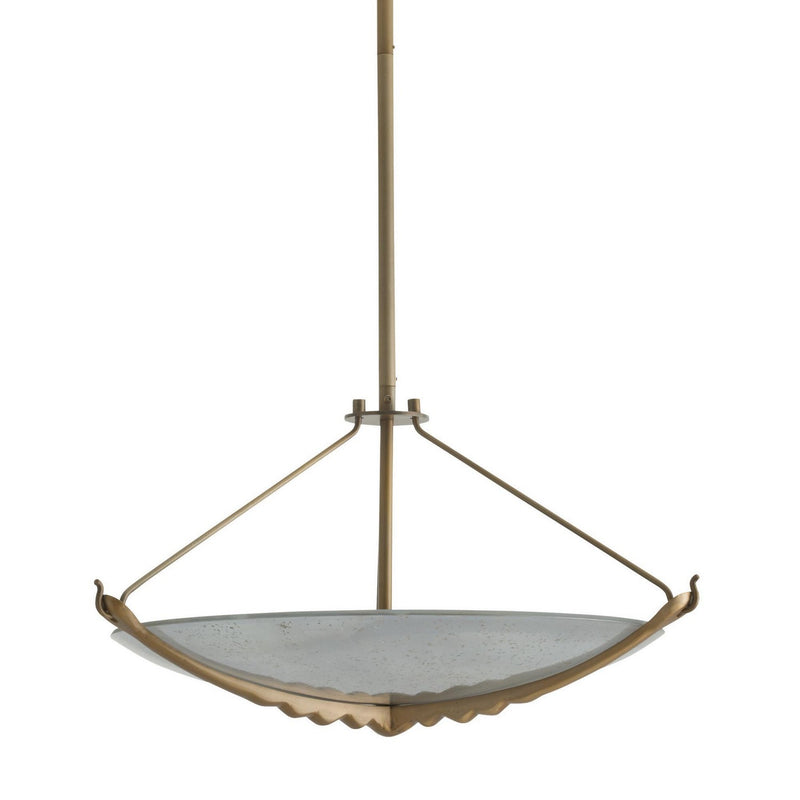 Arteriors DFI08 Three Light Semi-Flush Mount, Frosted