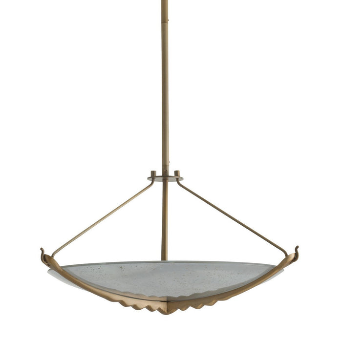 Arteriors DFI08 Three Light Semi-Flush Mount, Frosted