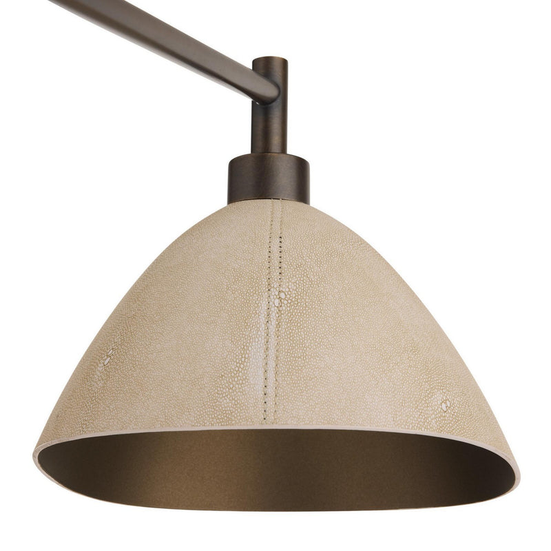 Arteriors DLC36 Six Light Chandelier, Ivory
