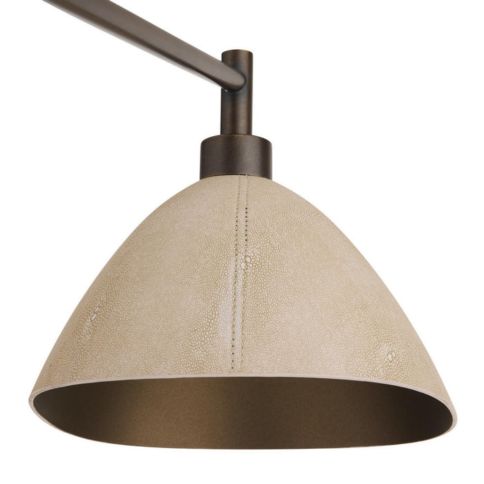 Arteriors DLC36 Six Light Chandelier, Ivory