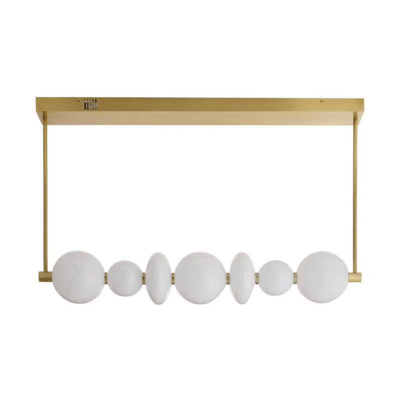 Arteriors DLC39 LED Chandelier, Opal