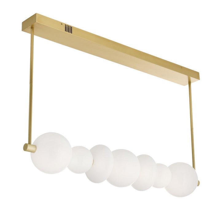 Arteriors DLC39 LED Chandelier, Opal