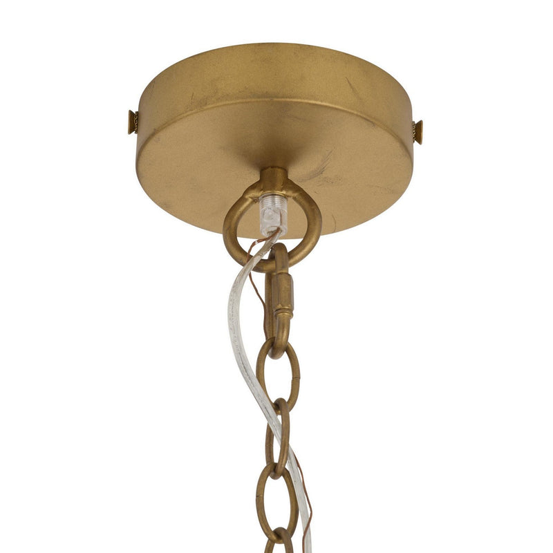 Arteriors DLS14 Eight Light Chandelier, Ivory