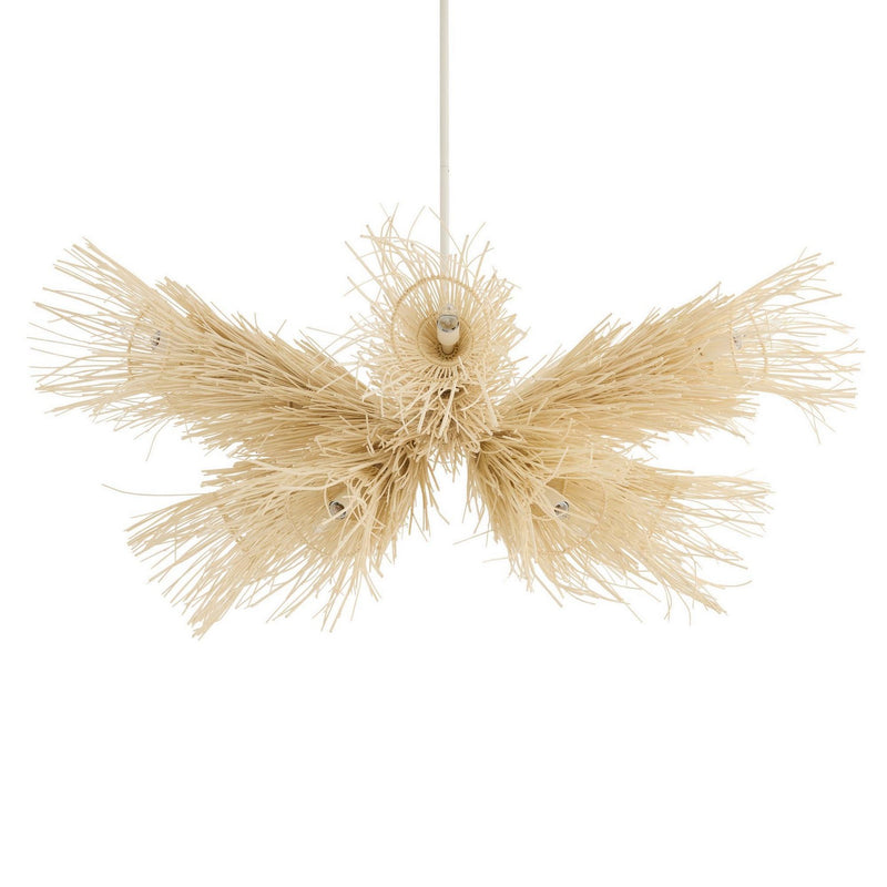 Arteriors DLS15 12 Light Chandelier, Bleached