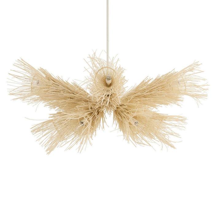 Arteriors DLS15 12 Light Chandelier, Bleached