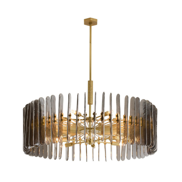 Arteriors DMC32 12 Light Chandelier, Smoke