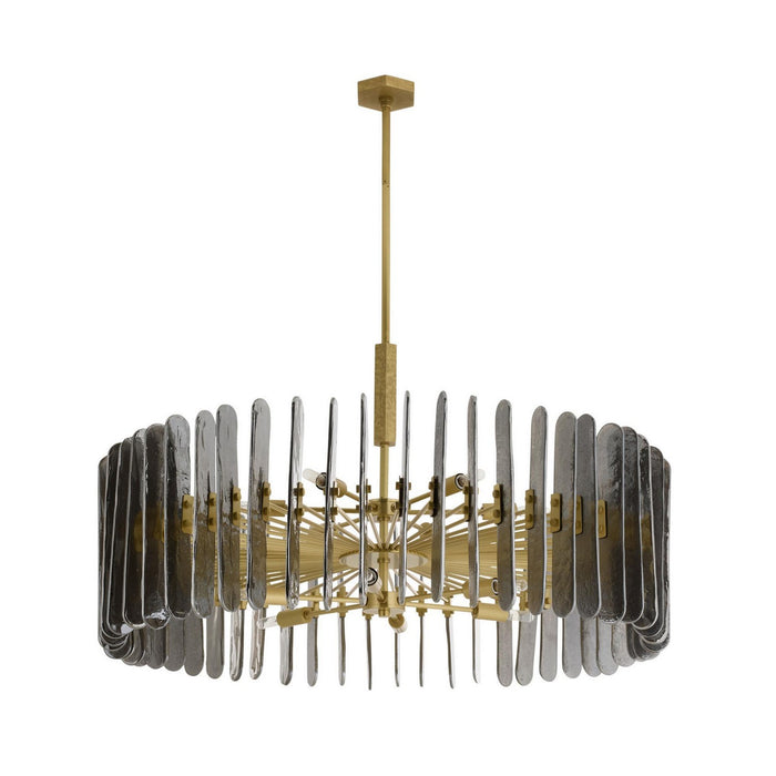 Arteriors DMC32 12 Light Chandelier, Smoke
