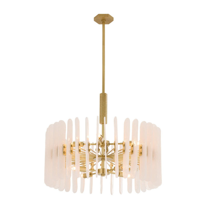 Arteriors DMC34 Eight Light Chandelier, Clear