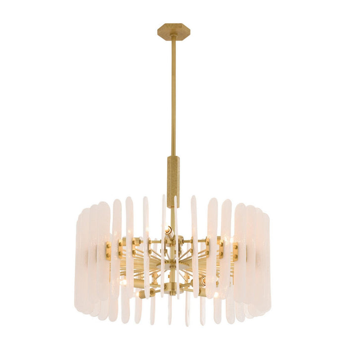 Arteriors DMC34 Eight Light Chandelier, Clear