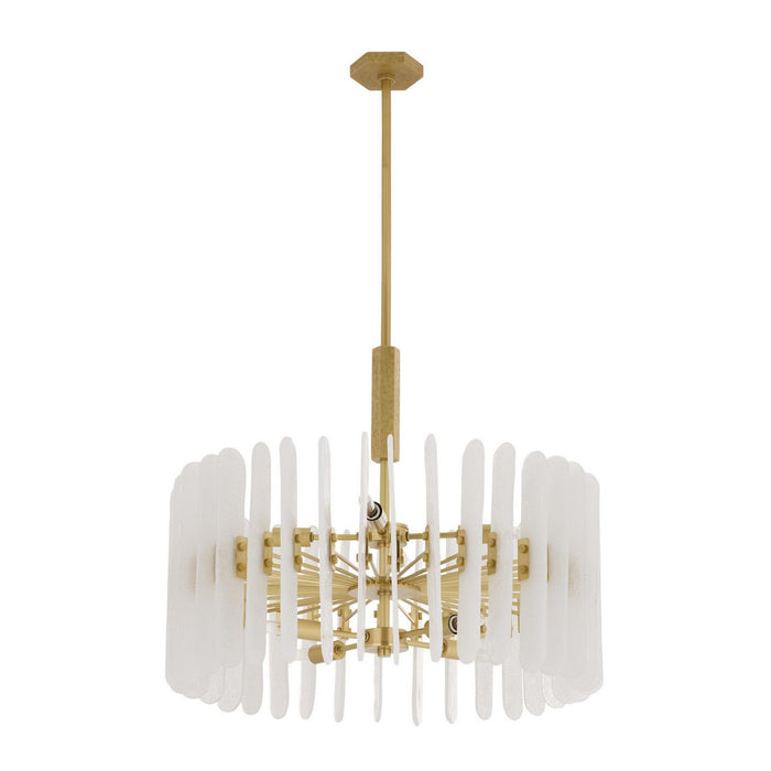 Arteriors DMC34 Eight Light Chandelier, Clear