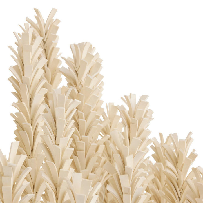 Arteriors DMS20 Six Light Chandelier, Ivory