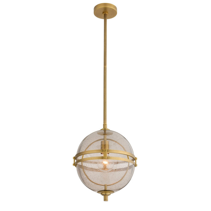 Arteriors DPC18 One Light Pendant, Smoke
