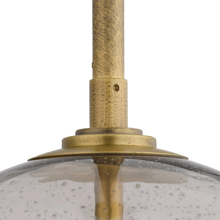 Arteriors DPC18 One Light Pendant, Smoke
