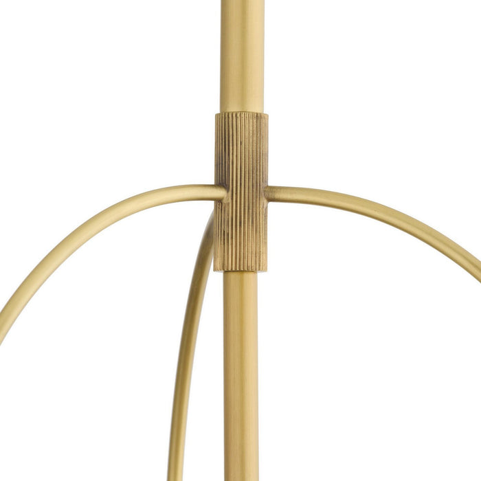 Arteriors DPC19 One Light Pendant, Frosted Smoke