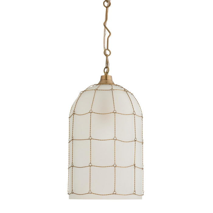 Arteriors DPI14 One Light Pendant, Frosted