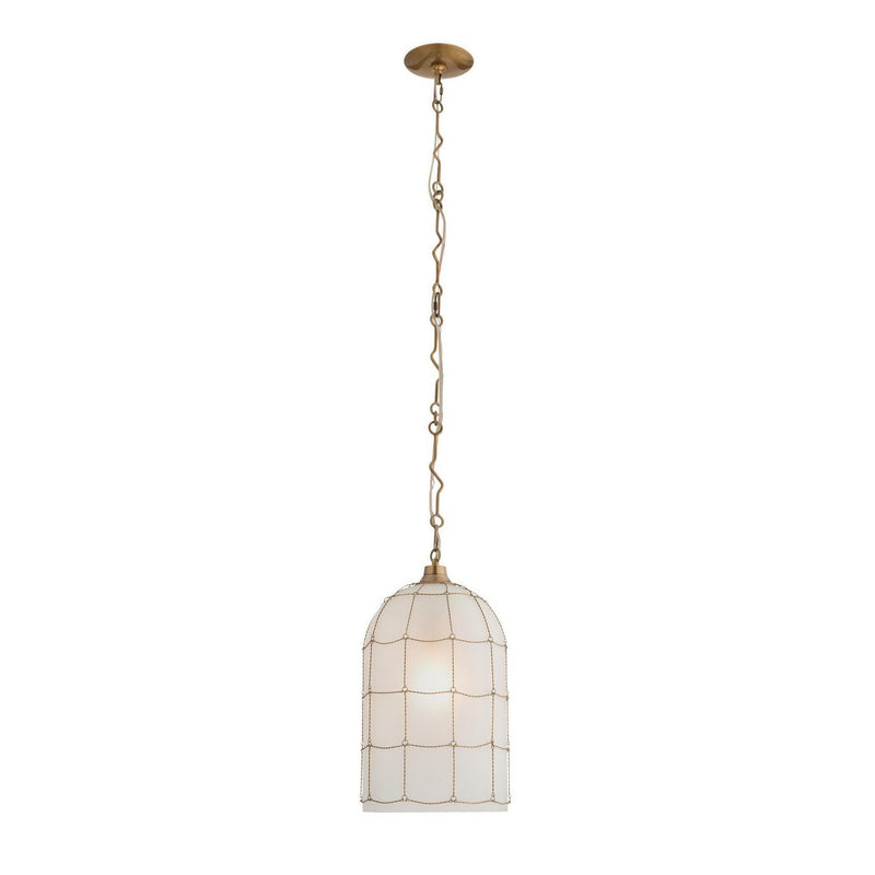 Arteriors DPI14 One Light Pendant, Frosted