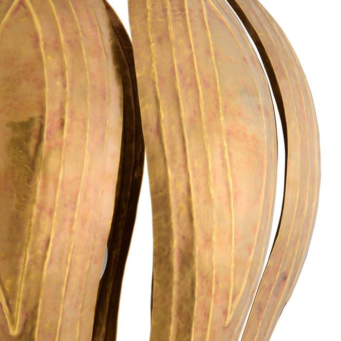 Arteriors DSI11 One Light Pendant, Vintage Brass